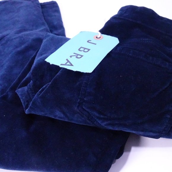 J BRAND JOAN Velvet Super High Rise Wide Flared Pants Jeans 26 Indigo NWT 248 - Picture 9 of 11